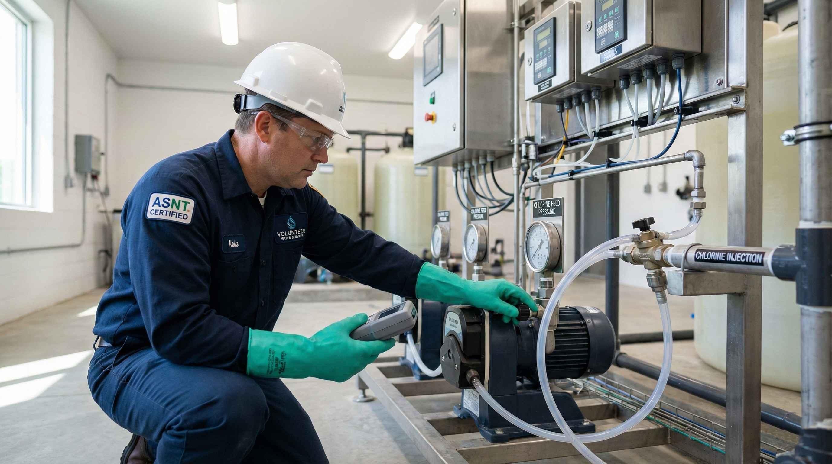 Chlorine Feed System Service Tennessee