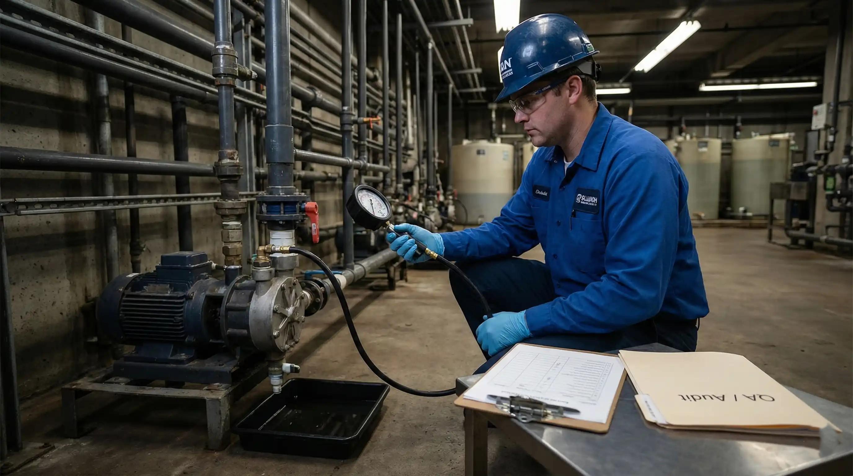 Wastewater Chemical Feed Repair Tennessee – Inspection, Troubleshooting, and Compliance-Focused Service